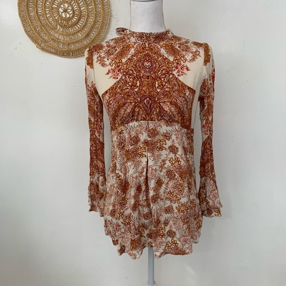 Free People Tops - Free People Lady Luck tunic top